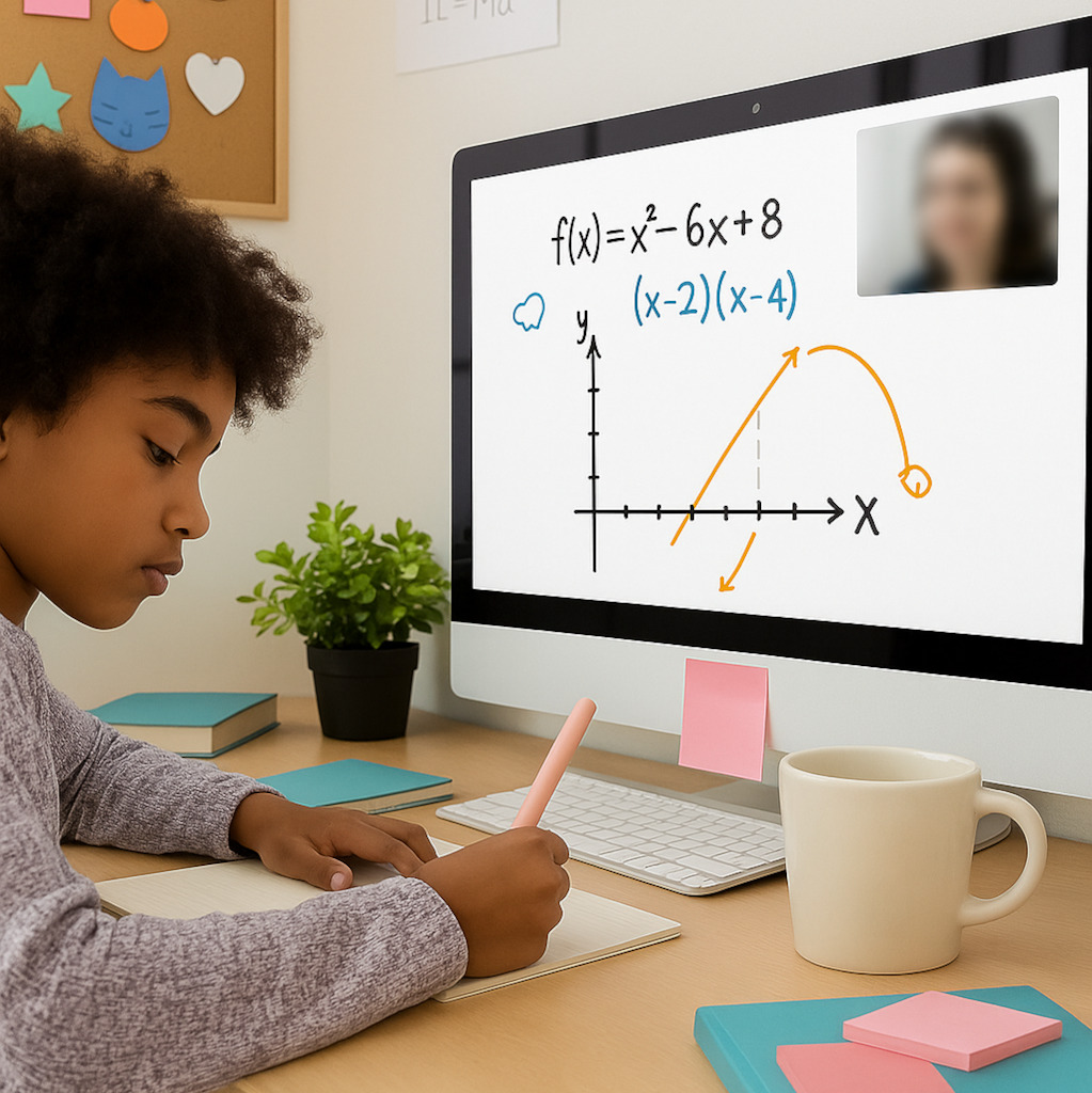 Mathematics tutoring session